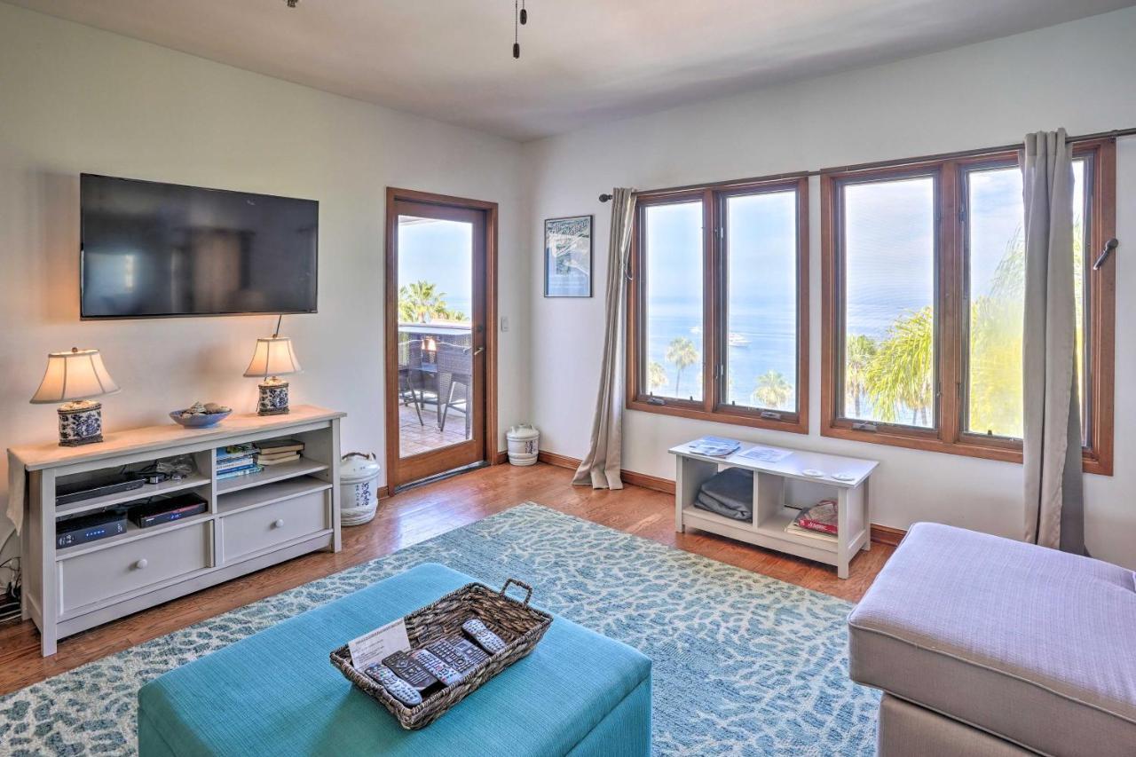 Quiet Avalon Getaway Villa With Ocean View And Balcony Экстерьер фото